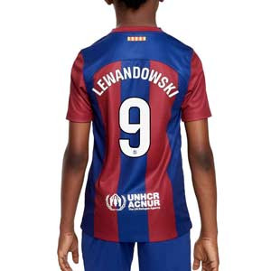 Camiseta Nike Barcelona niño Lewandowski 2324 DFStadium Liga
