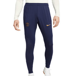 Pantalón Nike PSG entrenamiento Dri-Fit Strike - Pantalón largo de entrenamiento Nike del Paris Saint-Germain - azul marino