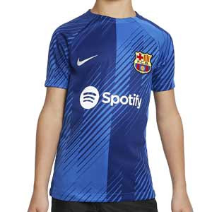 Camiseta Nike Barcelona pre-match niño Dri-Fit Academy Pro