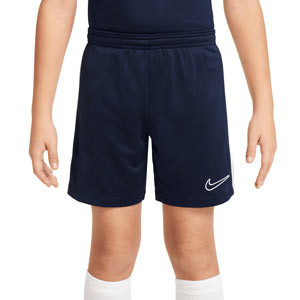 Short Nike niño Dri-Fit Academy 23 - Pantalón corto de entrenamiento de fútbol infantil Nike - azul marino