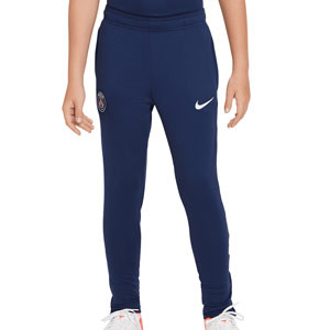 Pantalón Nike PSG niño entreno Dri-Fit Academy Pro - Pantalón largo de entreno infantil Nike del PSG - azul marino