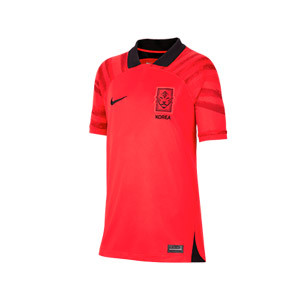 Camiseta Nike Corea del Sur niño 2022 2023 Dri-Fit Stadium - Camiseta primera equipación infantil Nike de la selección sur coreana 2022 2023 - roja
