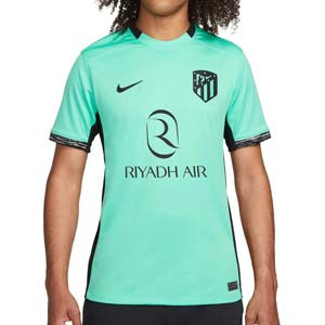 Camiseta Nike 3a Atlético 2023 2024 Dri-Fit Stadium - Camiseta tercera equipación Nike Atlético de Madrid 2023 2024 - verde claro