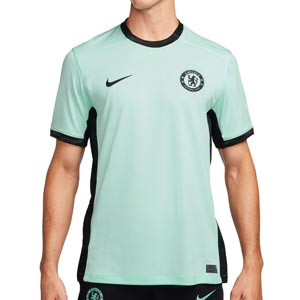 Camiseta Nike 3a Chelsea 2023 2024 Dri-Fit Stadium - Camiseta tercera equipación Nike Chelsea FC 2023 2024 - verde claro