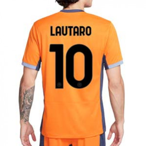 Camiseta Nike 3a Inter Lautaro 2023 2024 Dri-Fit Stadium - Camiseta de la tercera equipación Nike del Inter de Milán de Lautaro 2023 2024 - naranja