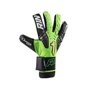 Rinat Egotiko Vengador Alpha - Guantes de portero Rinat corte Negative Roll - verdes, negros