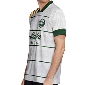 Camiseta adidas 2a Portland Timbers 2020 - Camiseta adidas segunda equipación Portland Timbers 2020 de la MLS - blanca