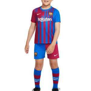 Equipación Nike Barcelona niño 6 - 14 años 2021 2022 Stadium