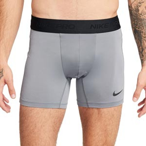 Mallas Nike Pro Dri-Fit - Mallas cortas Nike para fútbol - grises