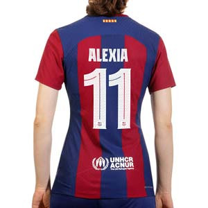 Camiseta Nike Barcelona Alexia 2023 24 Dri-Fit Match - Camiseta de la primera equipación Match Nike del FC Bracelona de Alexia Putellas 2023 2024 - azulgrana