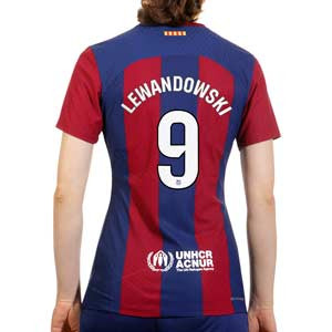 Camiseta Nike Barcelona mujer Lewandowski 23-24 ADV Match