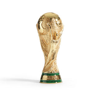 Mini Copa FIFA World Cup 150 mm - Figura réplica de la copa del Mundial 150 mm - dorado