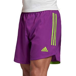 Short adidas Condivo 20 - Pantalón corto de entrenamiento de fútbol adidas - lila - frontal