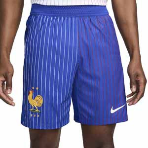 Short Nike 2a Francia Match 2024 Dri-Fit - Pantalón corto auténtico Nike de la segunda equipación de la selección francesa 2024 - azul