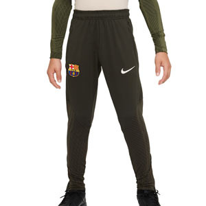 Pantalón Nike Barcelona entrenamiento niño Dri-Fit Strike - Pantalón Nike Barcelona entrenamiento niño Dri-Fit Strike - verde oscuro