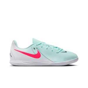 Nike Phantom Jr GX II Club IC - Zapatillas de fútbol sala infantiles Nike suela lisa IC - turquesa