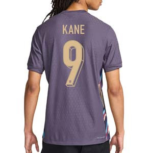 Camiseta Nike 2a Inglaterra Kane Match 24 25 DFADV - Camiseta auténtica de la segunda equipación de Kane Nike de la selección inglesa 2024 - lila