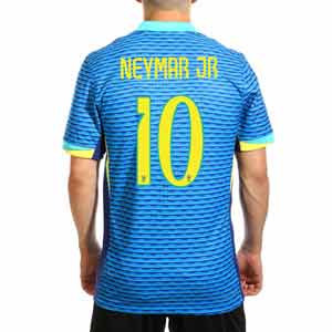 Camiseta Nike 2a Brasil Neymar Match 24 25 DFADV - Camiseta auténtica de la segunda equipación de Neymar Jr Nike de la selección brasileña 2024 2025 - azul