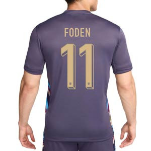 Camiseta Nike 2a Inglaterra Foden 24 25 DF Stadium