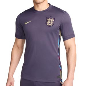Camiseta Nike 2a Inglaterra 2024 Stadium Dri-Fit - Camiseta Nike de la segunda equipación de la selección inglesa 2024 - lila