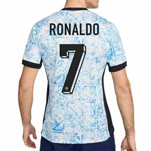 Camiseta Nike 2a Portugal Ronaldo 2024 Stadium Dri-Fit - Camiseta Nike de la segunda equipación de la selección portuguesa de Ronaldo 2024 - blanca
