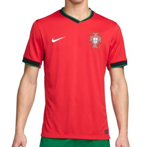 Camiseta Nike Portugal 2024 Stadium Dri-Fit - Camiseta Nike de la primera equipación de la selección portuguesa 2024 - roja