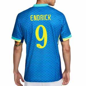 Camiseta Nike 2a Brasil Endrick Stadium 24-25 Dri-Fit - Camiseta de la segunda equipación Nike de Endrick de la selección brasileña 2024 2025 - azul