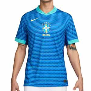 Camiseta Nike 2a Brasil 2024-2025 Stadium Dri-Fit - Camiseta segunda equipación Nike de la selección brasileña 2024 2025 - azul