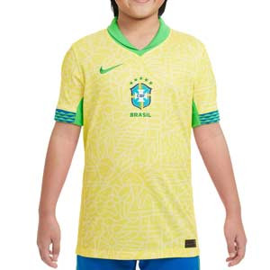 Camiseta Nike Brasil Niño 2024-2025 Stadium Dri-Fit