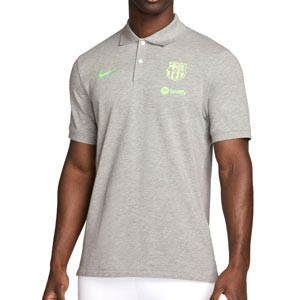 Polo Nike FC Barcelona Dri-Fit 2.0 - Polo Nike del FC Barcelona - gris