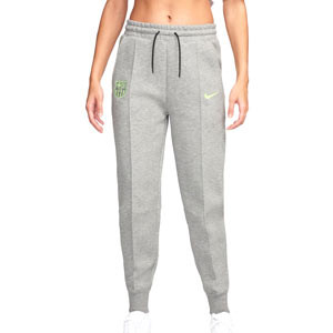 Pantalón Nike Barcelona mujer Tech Fleece  - Pantalón largo de mujer Nike del FC Barcelona - gris