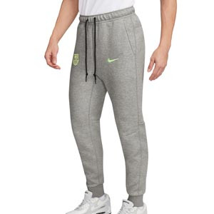 Pantalón Nike Barcelona Tech Fleece - Pantalón largo Nike del FC Barcelona - gris