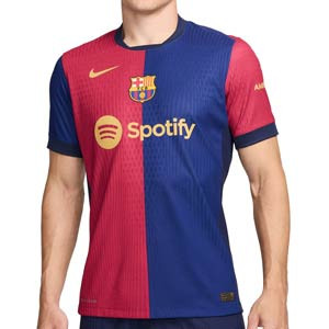 Camiseta Nike Barcelona Match 2024 2025 DFADV - Camiseta auténtica de la primera equipación Nike del FC Barcelona 2024 2025 - azulgrana
