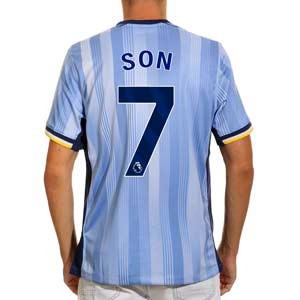 Camiseta Nike 2a Tottenham Son 2024 2025  Dri-Fit Stadium PL - Camiseta de la segunda equipación Nike de Son del Tottenham de la Premier League 2024 2025 - azul claro