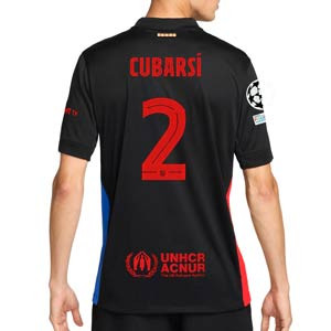 Camiseta Nike 2a Barcelona Cubarsí 24 25 DF Stadium UCL