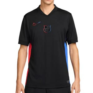 Camiseta Nike 2a Barcelona 2024 2025 Stadium - Camiseta de la segunda equipación Nike del FC Barcelona 2024 2025 - negra