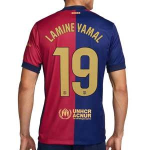 Camiseta Nike Barcelona Lamine Yamal 2024 2025 DF Stadium - Camiseta de la primera equipación Nike de Lamine Yamal del FC Barcelona 2024 2025 - azulgrana