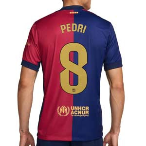 Camiseta Nike Barcelona Pedri 2024 2025 DF Stadium - Camiseta de la primera equipación Nike de Pedri del FC Barcelona 2024 2025 - azulgrana