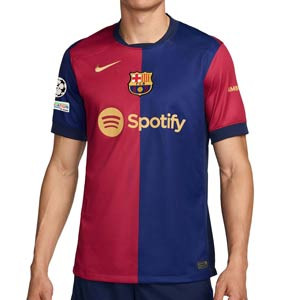 Camiseta Nike Barcelona 2024 2025 DF Stadium UCL - Camiseta de la primera equipación de la Champions League Nike del FC Barcelona 2024 2025 - azulgrana