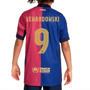 Camiseta Nike Barcelona niño Lewandowski Match 24 25 DF UCL