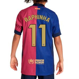 Camiseta Nike Barcelona niño Raphinha Match 24 25 DFADV Liga