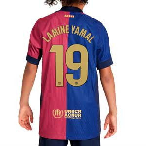 Camiseta Nike Barcelona niño L Yamal Match 24 25 DFADV Liga