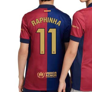 Camiseta Nike Barcelona niño Raphinha Stadium 24 25 DF Liga