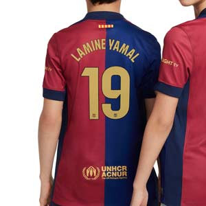 Camiseta Nike Barcelona niño L Yamal Stadium 24 25 DF Liga