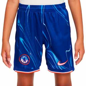 Short Nike Chelsea niño 2024 2025 Dri-Fit Stadium - Pantalón corto infantil de la primera equipación Nike del Chelsea 2024 2025 - azul