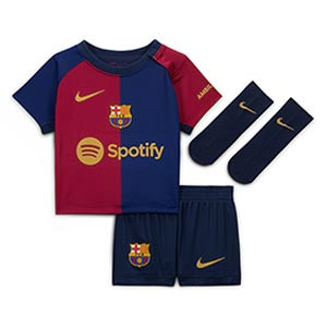 Equipación Nike Barcelona bebé 3 - 36 meses 24 25 Stadium 