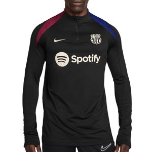 Sudadera Nike Barcelona entrenamiento Dri-Fit Strike - Sudadera de entrenamiento Nike del FC Barcelona - negro