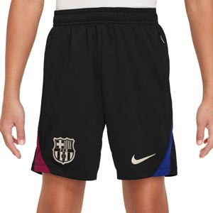 Nike Barcelona niño Academy Pro Dri-Fit - Pantalón corto infantil de entrenamiento Nike del FC Barcelona 2024 2025 - negro
