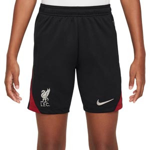 Short Nike Liverpool Niño Entrenamiento Strike Dri-Fit - Short infantil de entrenamiento Nike del Liverpool - negro