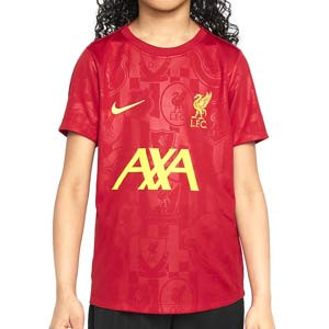 Camiseta Nike Liverpool niño Pre-Match Dri-Fit